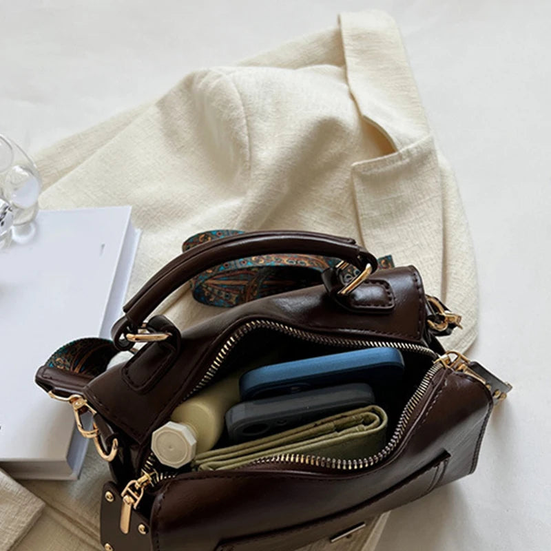 Fashion Female High Quality Soft PU Leather Bag Ladies Handbags 2024 Women Shoulder Bag Crossbody Bags for Women Sac A Main