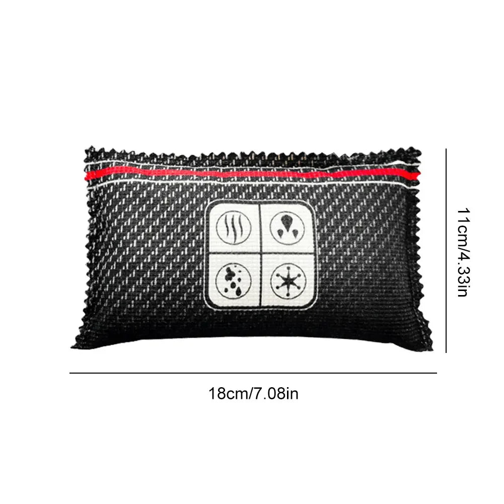 Car Dehumidifier Moisture Killer Bag Reusable Silica Gel Moisture Absorbing Bag Silica Gel/Mineral for Wardrobe Shoe Cabinet