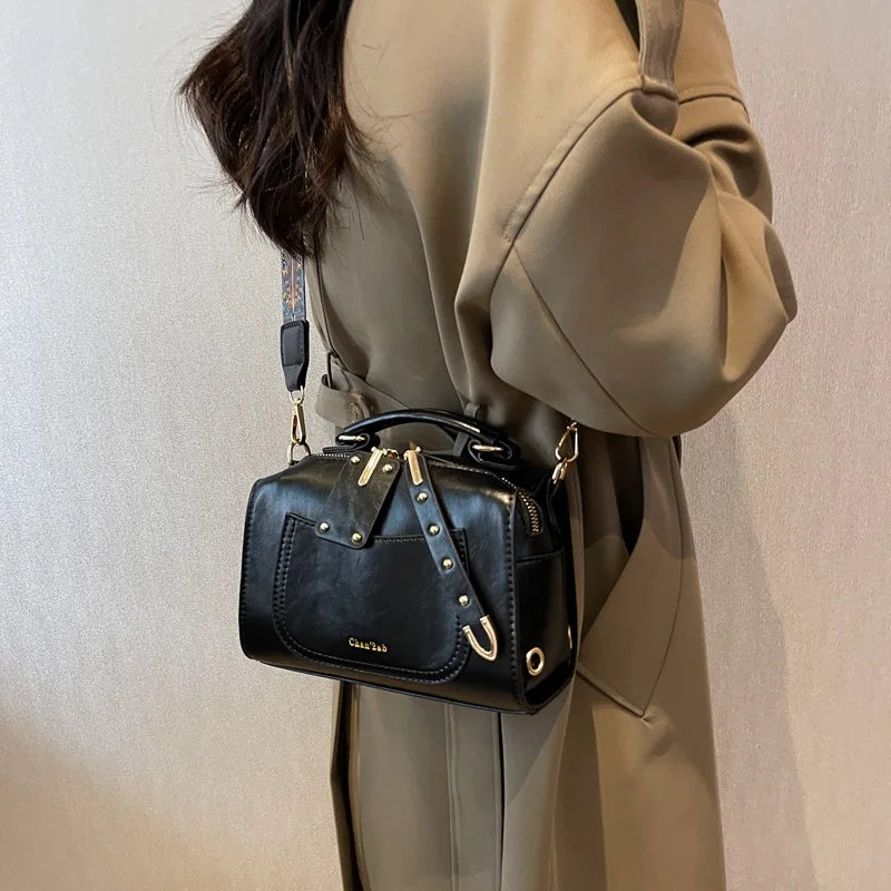 Fashion Female High Quality Soft PU Leather Bag Ladies Handbags 2024 Women Shoulder Bag Crossbody Bags for Women Sac A Main