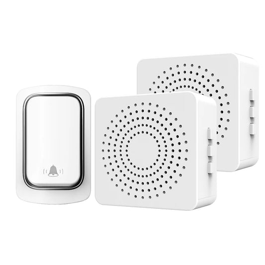 Outdoor Wireless Doorbell House My Melody Welcome Ring Bell Self-powered Waterproof Button USB Interface Door Bell Set