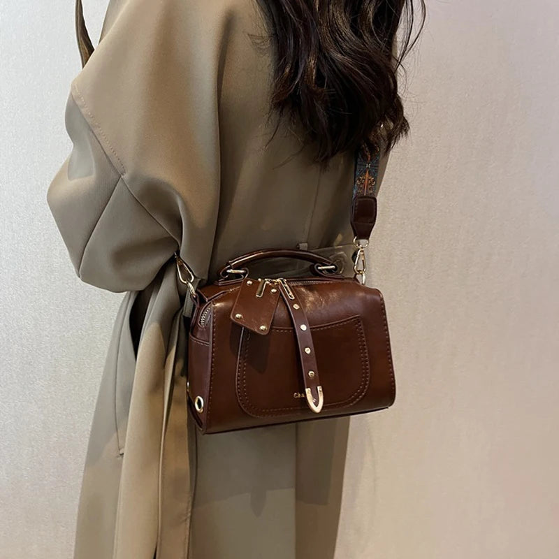 Fashion Female High Quality Soft PU Leather Bag Ladies Handbags 2024 Women Shoulder Bag Crossbody Bags for Women Sac A Main