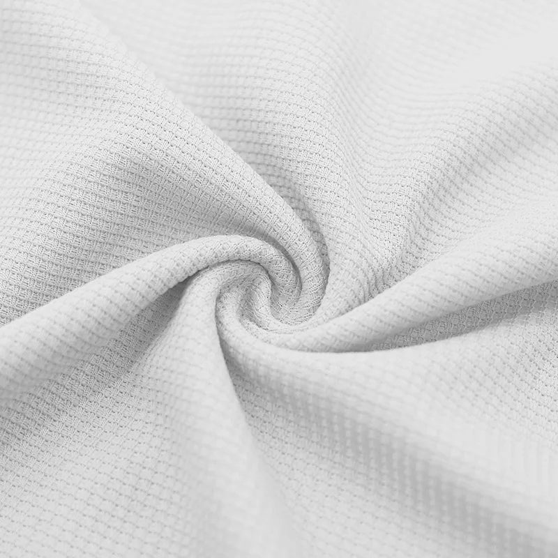 2024 men's European and American casual comfort versatile sports refreshing unique solid color summer shirt short sleeve set