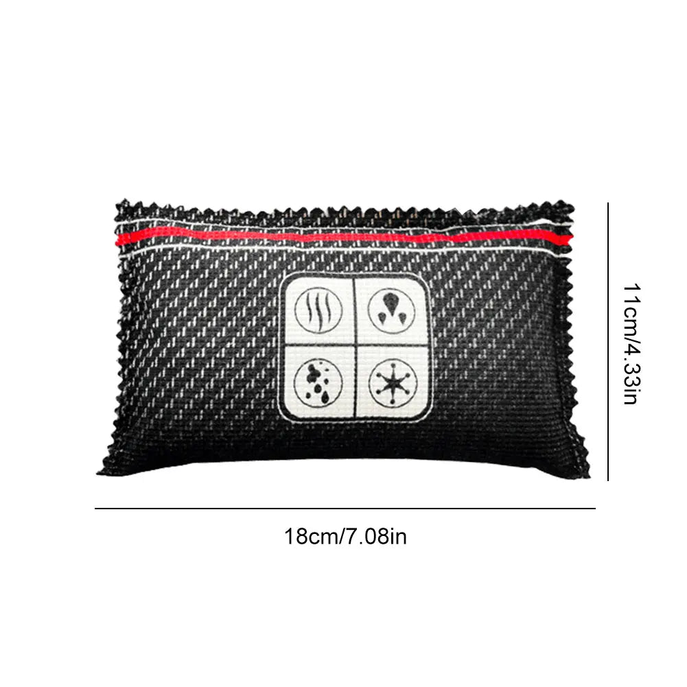 Car Dehumidifier Moisture Killer Bag Reusable Silica Gel Moisture Absorbing Bag Silica Gel/Mineral for Wardrobe Shoe Cabinet