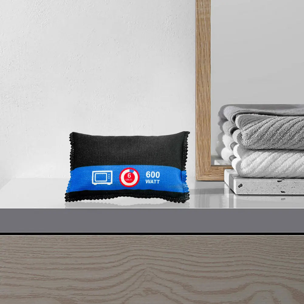 Car Dehumidifier Moisture Killer Bag Reusable Silica Gel Moisture Absorbing Bag Silica Gel/Mineral for Wardrobe Shoe Cabinet